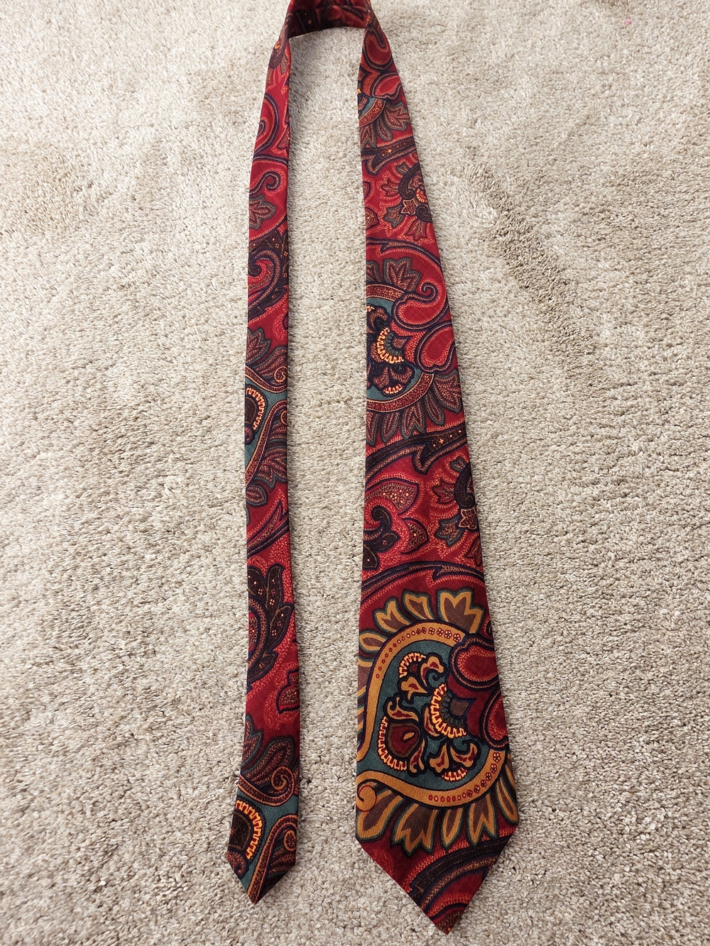 Polo Ralph Lauren Tie Vintage Dark Academia Old Money Ivy Preppy Americana